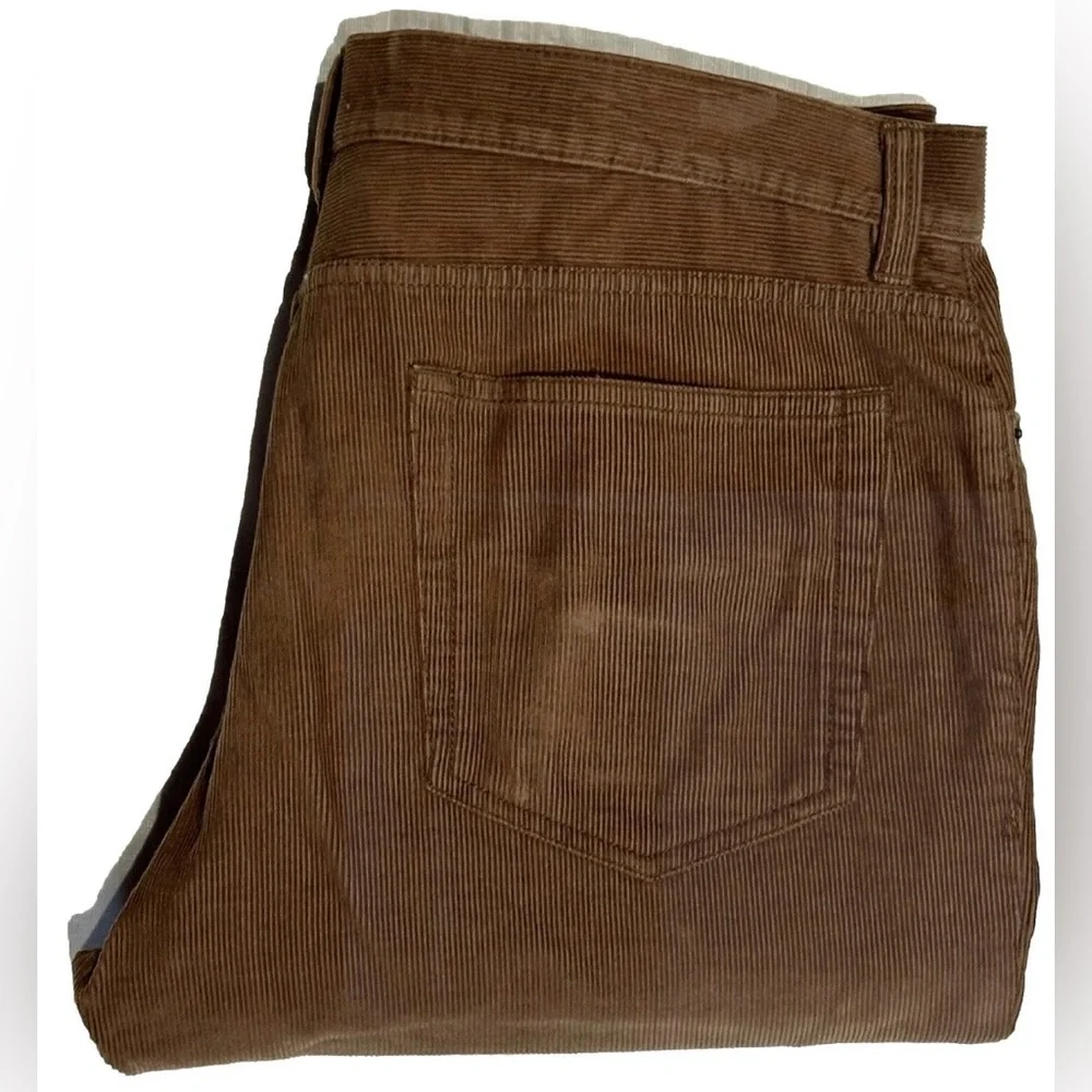 J CREW JEANS CUT CORDUROY PANTS 34 X 30 COTTON 36 SLIM FIT 5 POCKET MENS